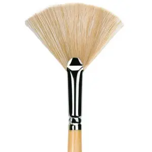 Prime Art Fan Bristle Brush Large