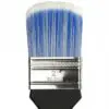 2" Dynasty Blue Ice Brush Oval