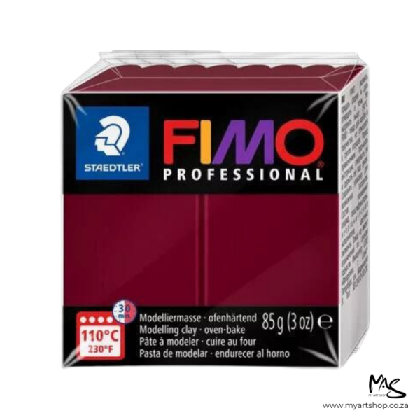 Bordeaux Fimo Professional Polymer Clay 85 gram