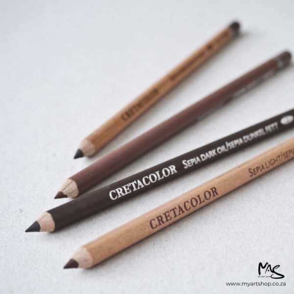White Cretacolor Dry Pastel Pencil