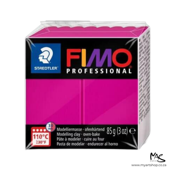 True Magenta Fimo Professional Polymer Clay 85 gram