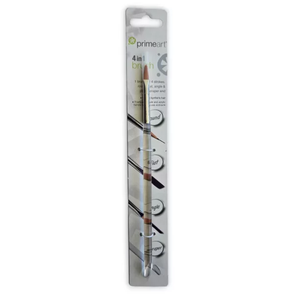 Prime Art 4in1 Brush Medium No.6