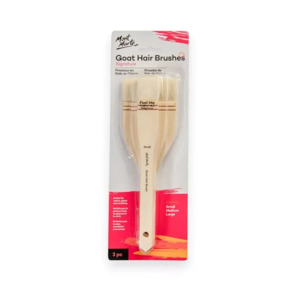 Mont Marte Studio Goat Hair Brush Set