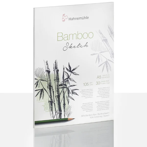 Hahnemuhle BAMBOO Sketch Pad Front Angled View