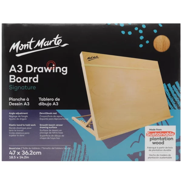 Mont Marte Drawing Board A3 packaging
