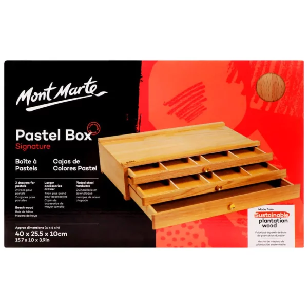 Mont Marte Pastel Box Packaging