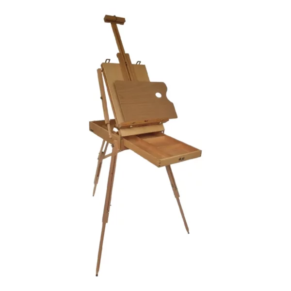 Prime Art Wooden French Box Style Easel Front View