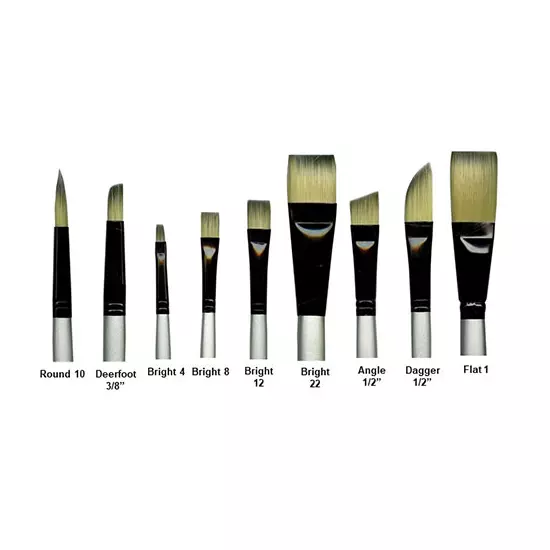 Dynasty Silver Black Series 4900 Brush Style Line Up 2