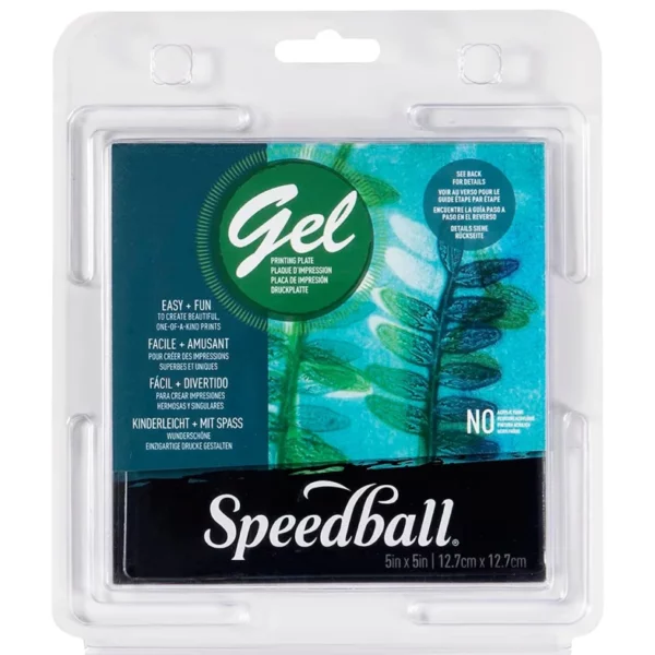Speedball Gel Printing Plate 5" x 5"