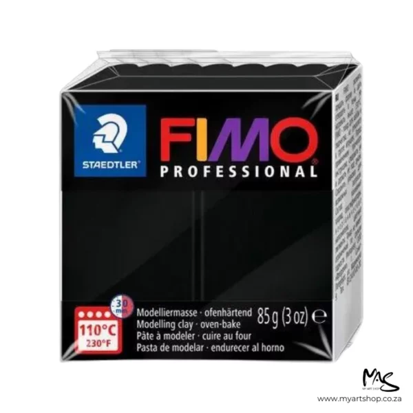 Black Fimo Professional Polymer Clay 85 gram