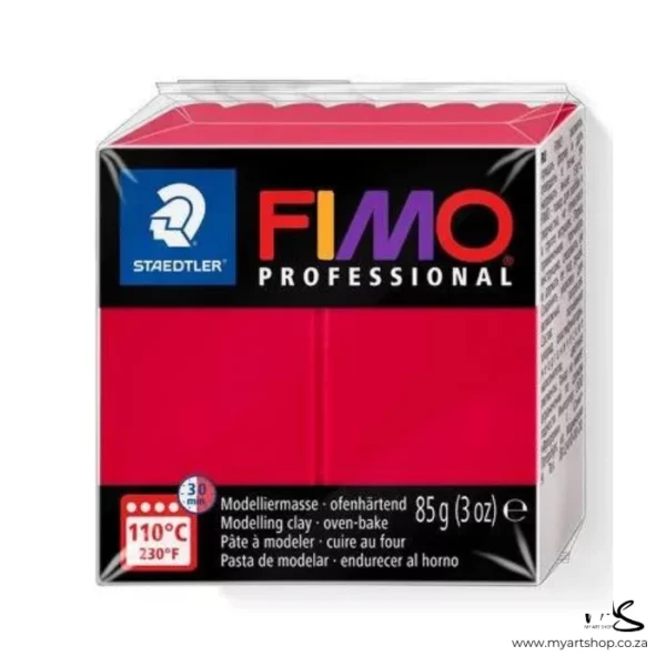 Carmine Fimo Professional Polymer Clay 85 gram