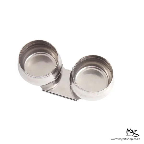 Double Dippers - Stainless Steel with Lid