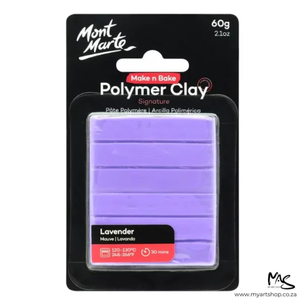 Lavender Mont Marte Polymer Clay