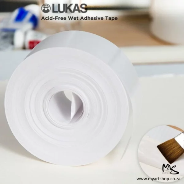 Lukas Wet Adhesive Watercolour Tape 50m