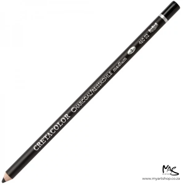 MEDIUM Cretacolor Charcoal Pencil Black