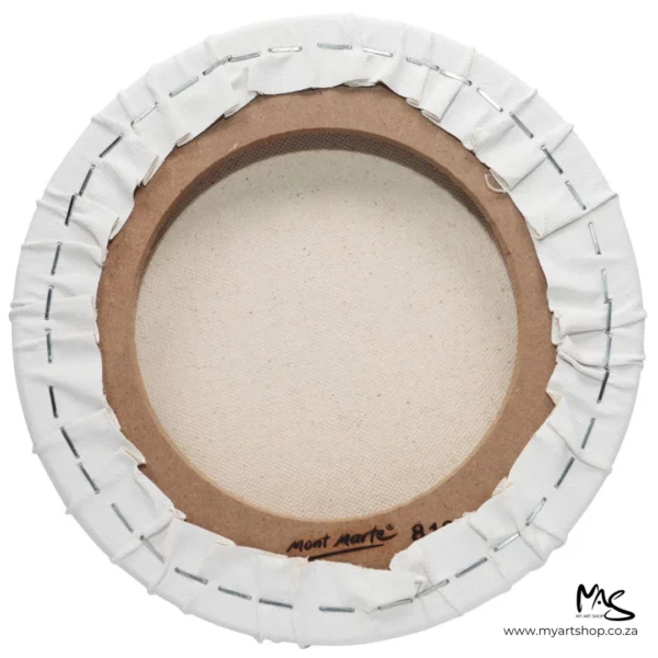 Mont Marte Round Stretched Canvas Back Stapled