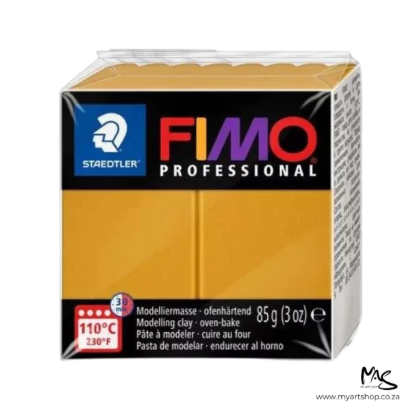 Ochre Fimo Professional Polymer Clay 85 gram