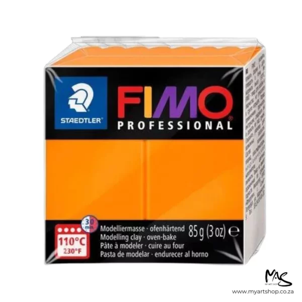 Orange Fimo Professional Polymer Clay 85 gram