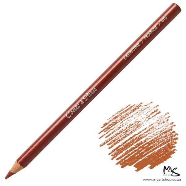 Sanguine Conte Drawing Pencil Round