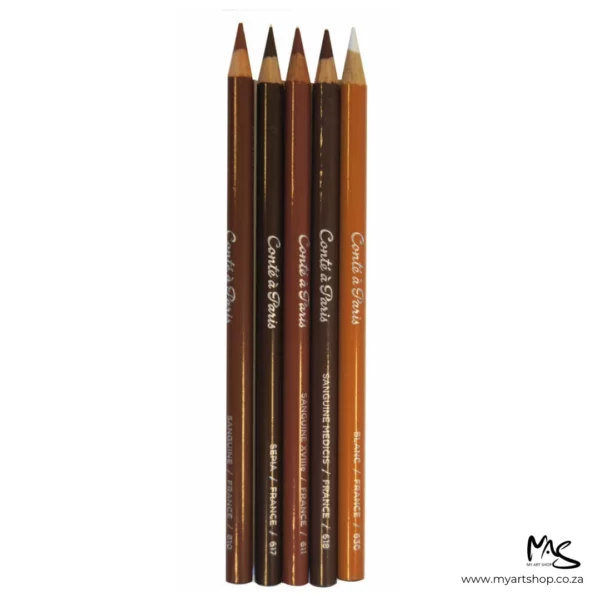 Sanguine Conte Drawing Pencil Round