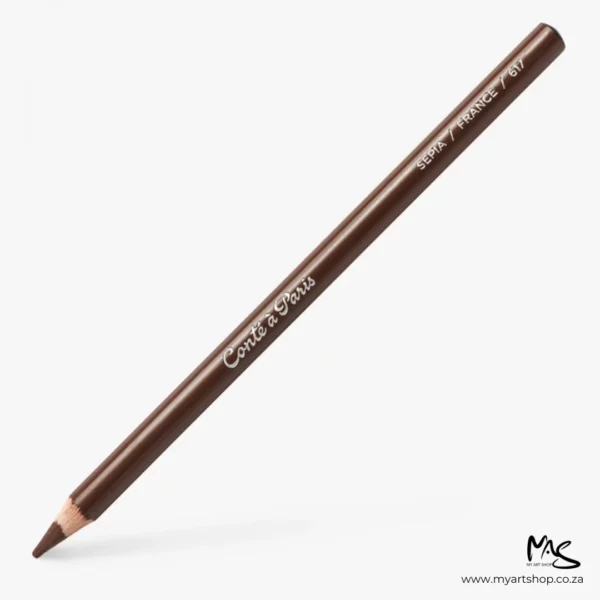 Sepia Conte Drawing Pencil Round