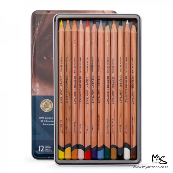 Set of 12 Derwent Lightfast Pencils