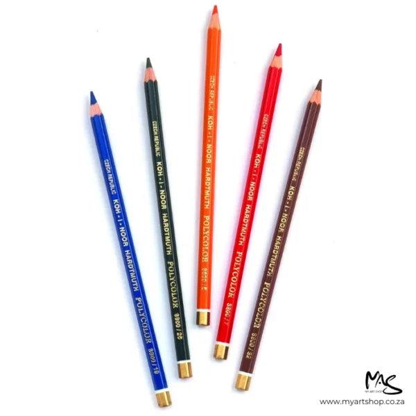 Set of 12 Koh-I-Noor Polycolor Pencils