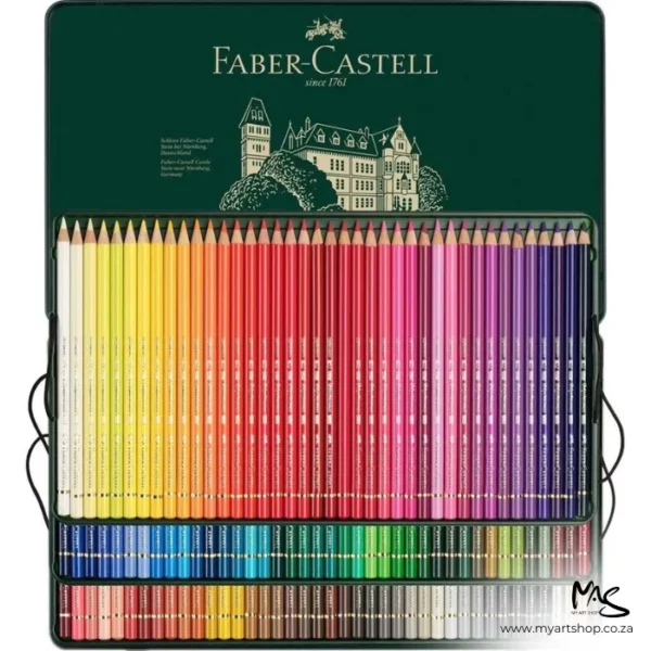 Set of 120 Faber Castell Polychromos Coloured Pencils
