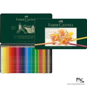 Set of 36 Faber Castell Polychromos Coloured Pencils