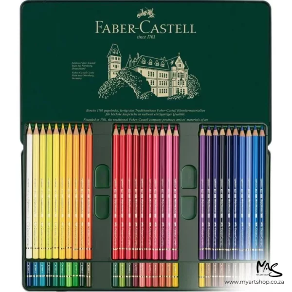 Set of 60 Faber Castell Polychromos Coloured Pencils
