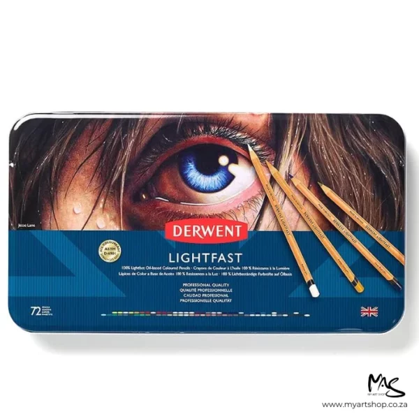 Set of 72 Derwent Lightfast Pencils