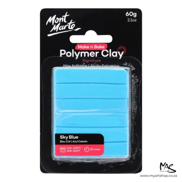 Sky Blue Mont Marte Polymer Clay
