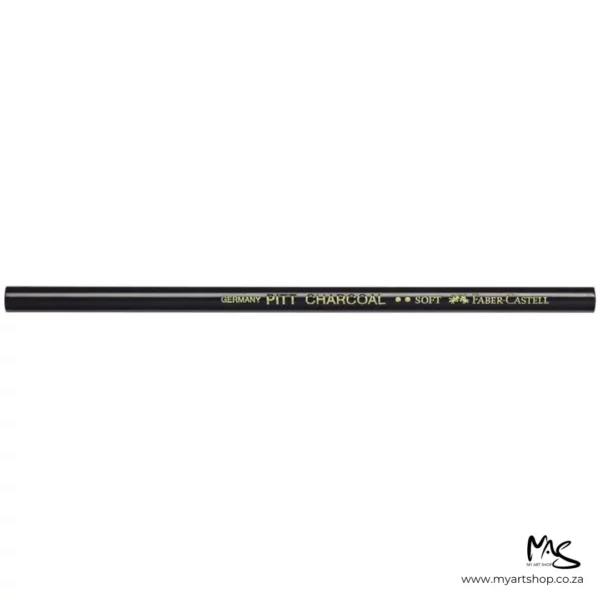 Soft Black Faber Castell Pitt Natural Charcoal Pencil