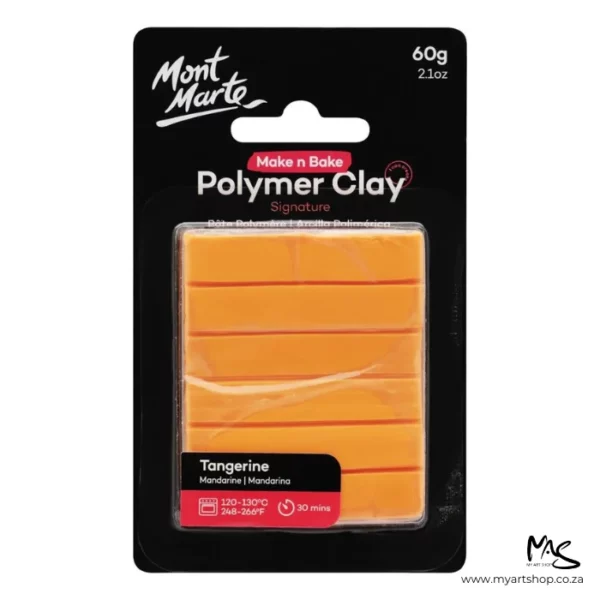 Tangerine Mont Marte Polymer Clay