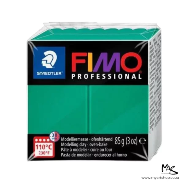 True Green Fimo Professional Polymer Clay 85 gram