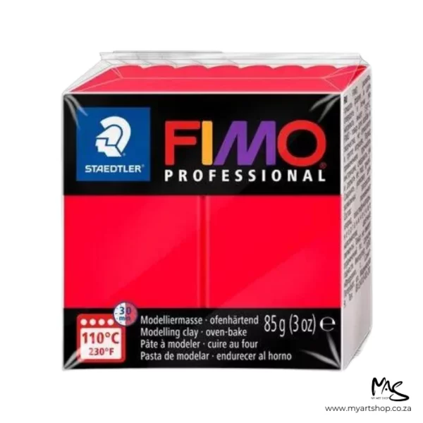 True Red Fimo Professional Polymer Clay 85 gram
