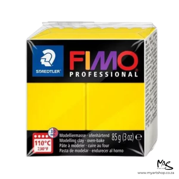 True Yellow Fimo Professional Polymer Clay 85 gram