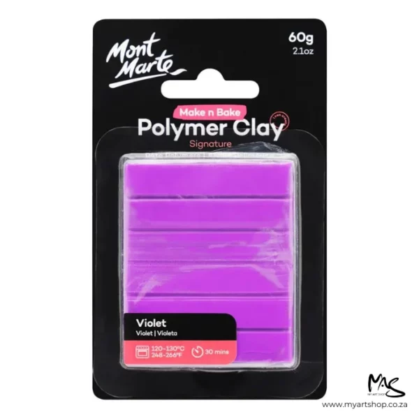 Violet Mont Marte Polymer Clay