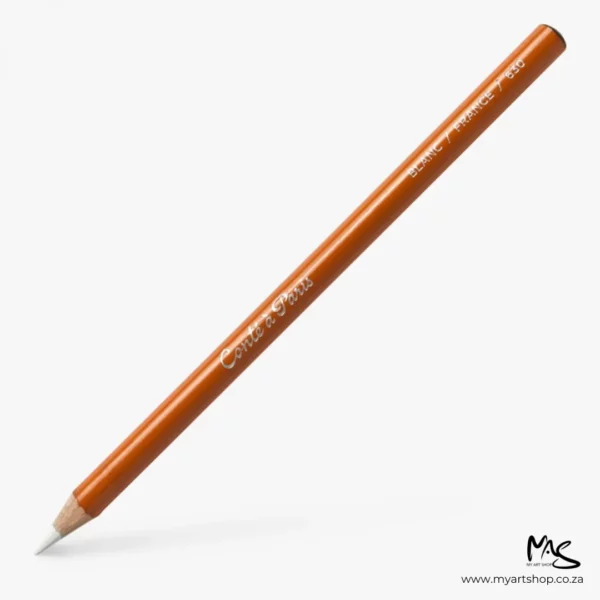 White Conte Drawing Pencil Round