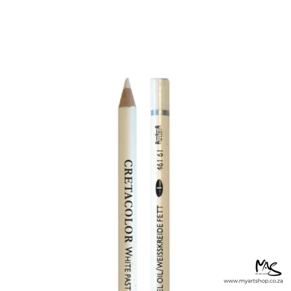 White Cretacolor Oil Pencil