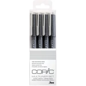 Cool Grey Copic Multiliner Set in packaging