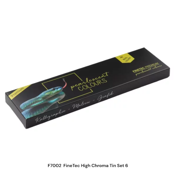 Snake FineTec Pearlescent High Chroma Watercolour Set Sealed Box