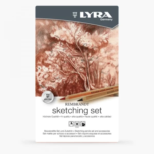 Lyra Rembrandt Sketching Set 11 pieces Box Front