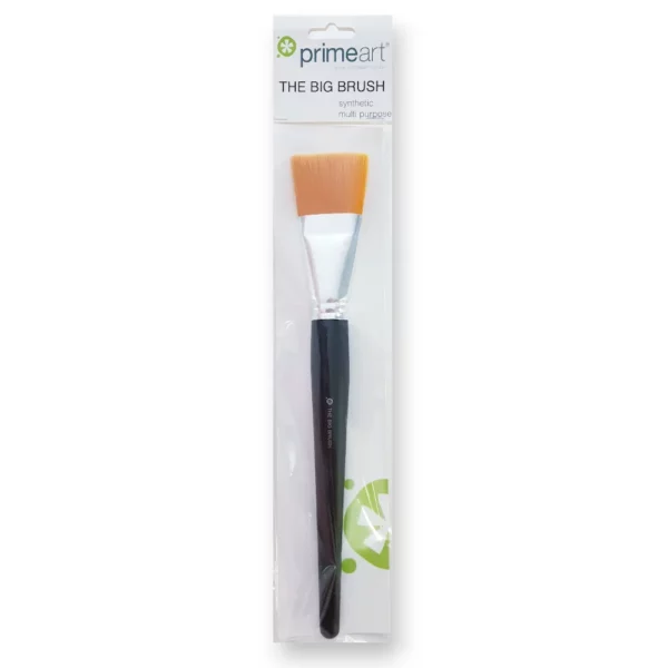 Prime Art The Big Brush Synthetic Flat 35mm in packaging