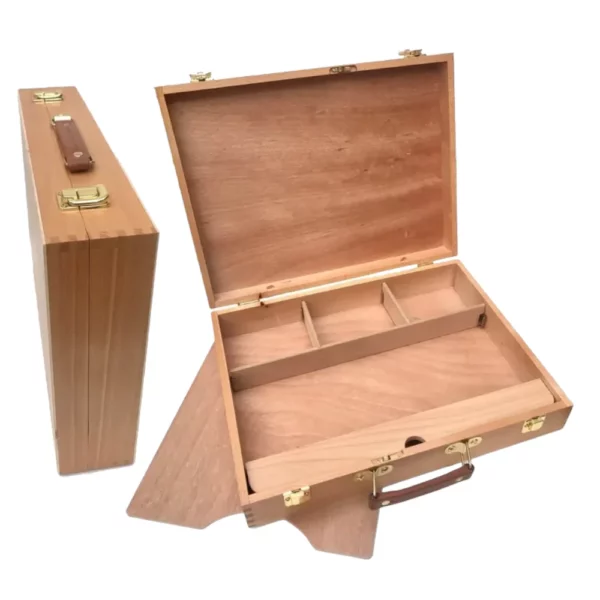 Prime Art Suitcase Style Art Box with Multiple Compartments