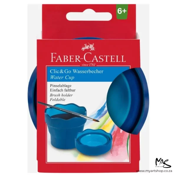 Faber Castell Clic & Go Water Cup Blue