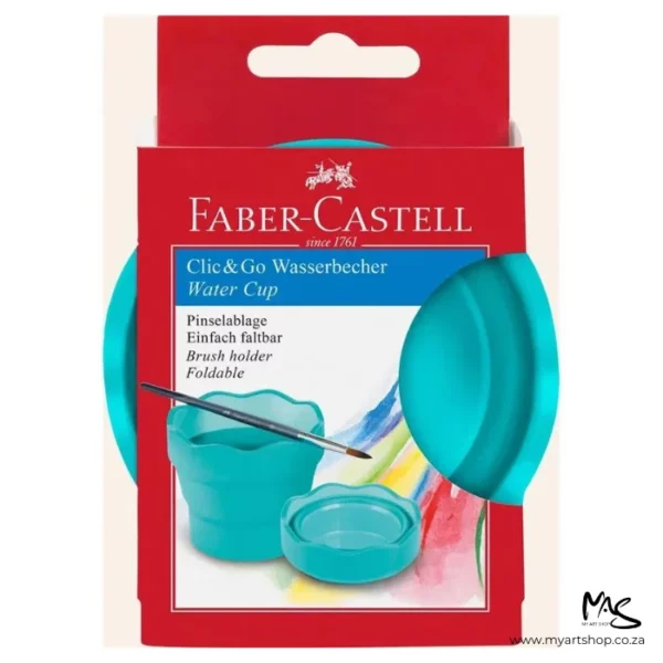 Faber Castell Clic & Go Water Cup Turquoise