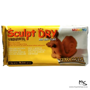 Terracotta Mungyo Sculpt Dry Clay 1kg
