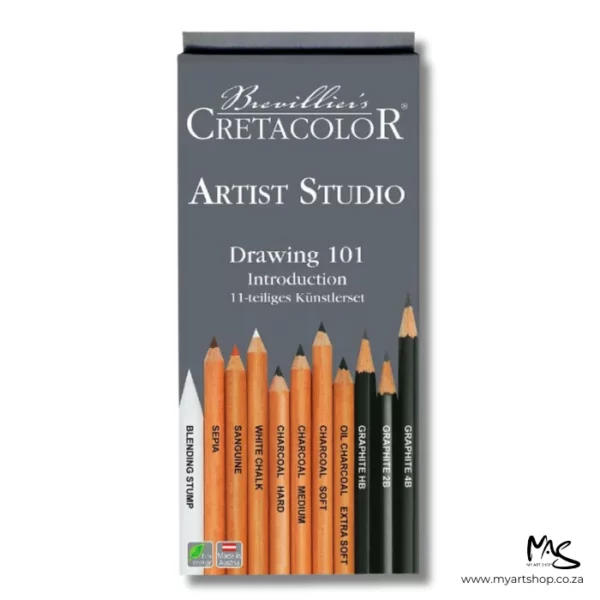 Cretacolor Artist Studio Drawing 101 Introduction Set
