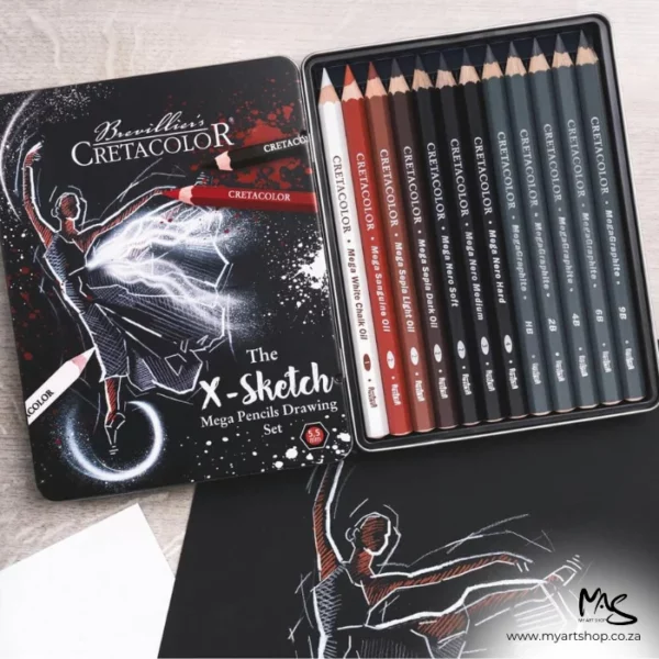 Cretacolor X-Sketch MEGA Pencil Drawing Set